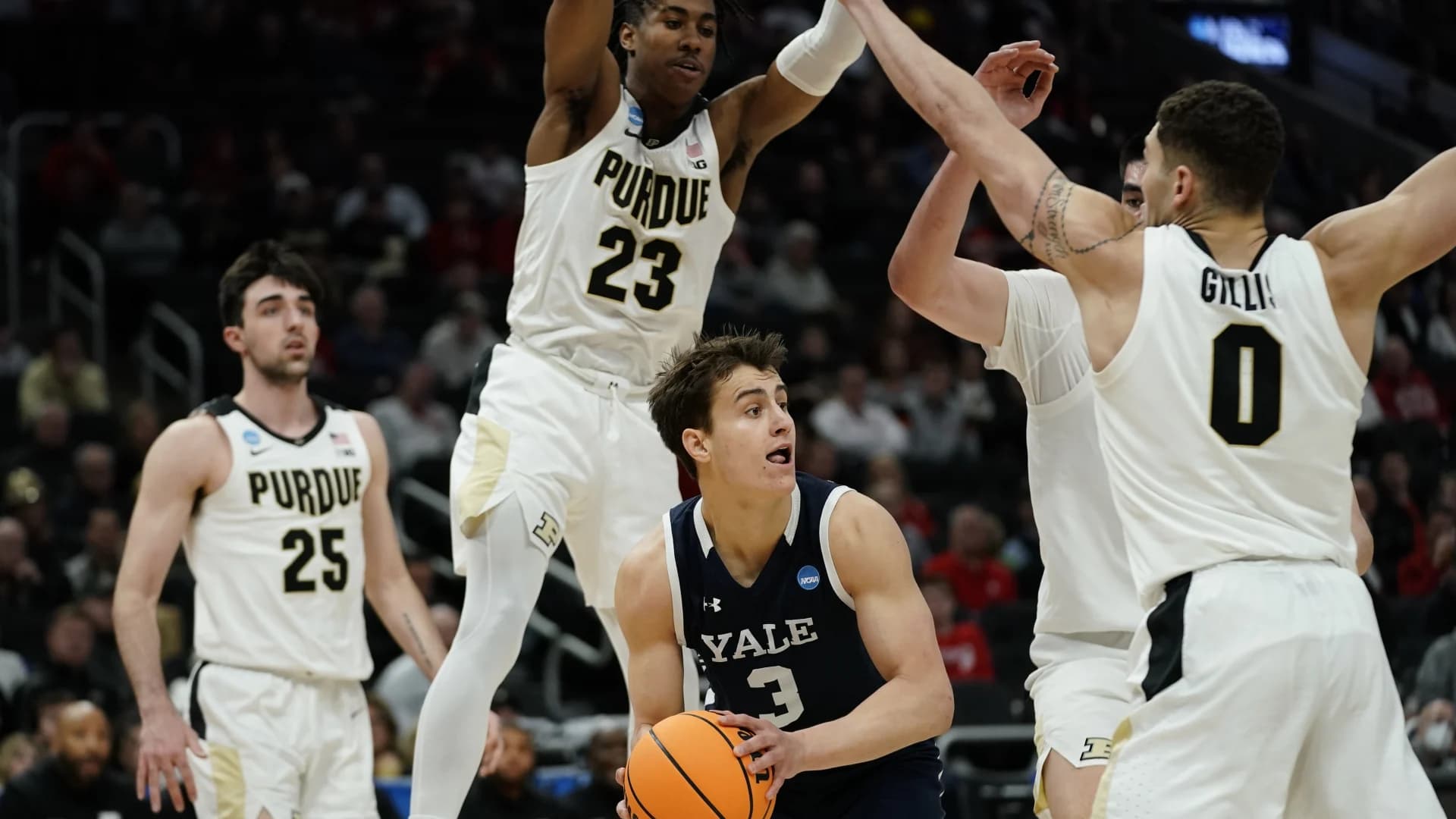 Purdue dominates Yale in 78-56 NCAA Tournament win