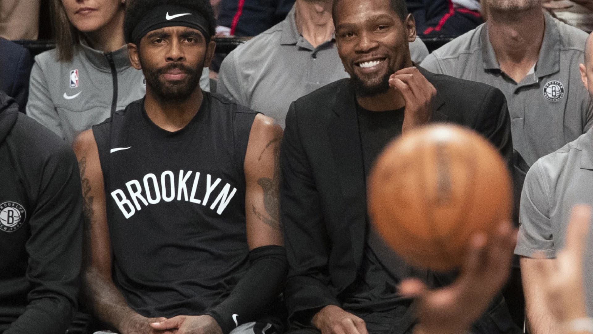 Durant, Irving try to move on after Nets' turbulent summer