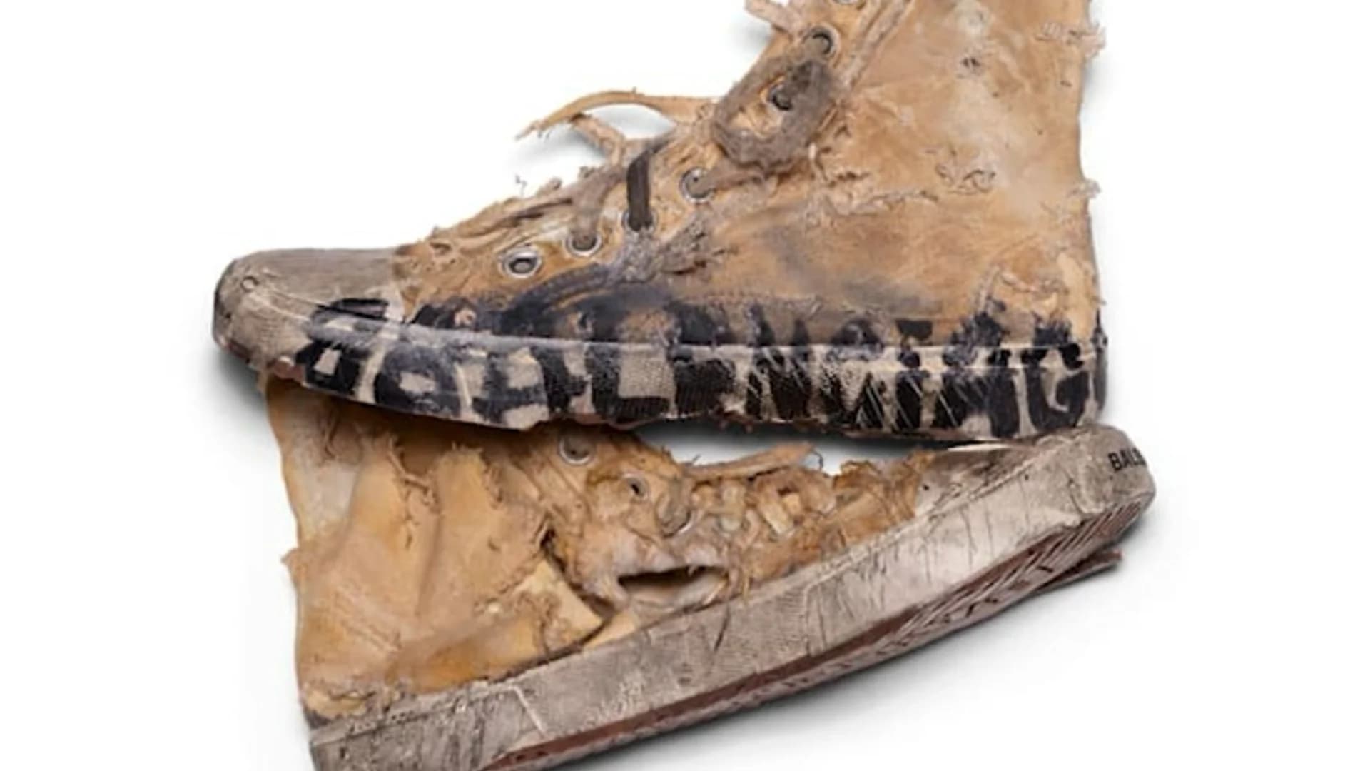 WHAT'S HOT: Balenciaga launches old, dirty sneakers for nearly $2,000
